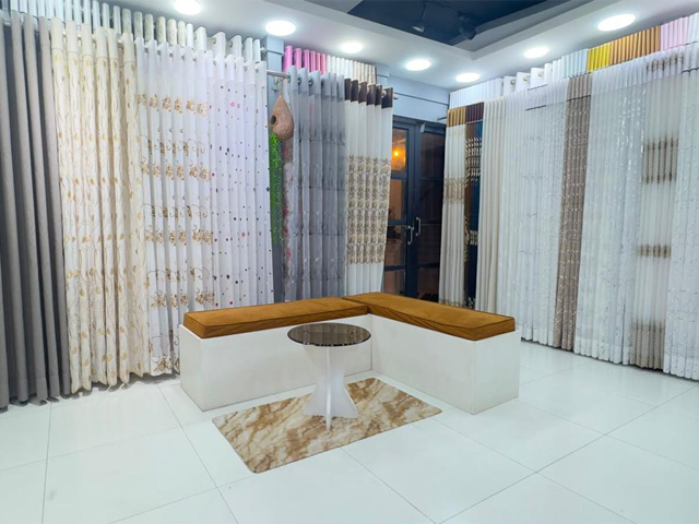 Onsite visit, catalog & fabric presentation + trial hanging in Bangladesh